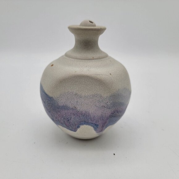 Charles Focht Art Pottery Pot with Stopper - Picture 1 of 6
